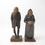 630 7589 WOODEN SCULPTU..